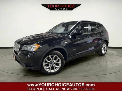 Black 2013 BMW X3 xDrive35i