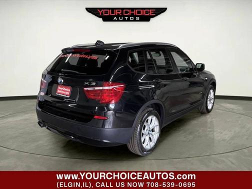 Black 2013 BMW X3 xDrive35i