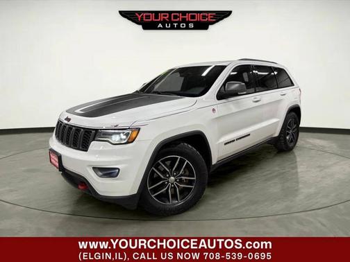 Bright White Clearcoat 2018 Jeep Grand Cherokee Trailhawk
