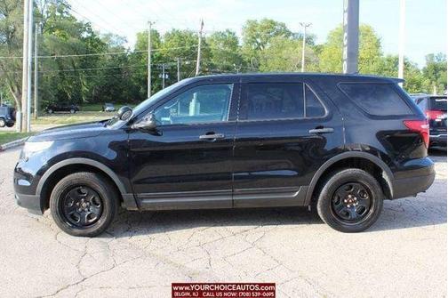 Dark Blue 2015 Ford Utility Police Interceptor AWD 4dr