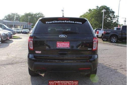 Dark Blue 2015 Ford Utility Police Interceptor AWD 4dr