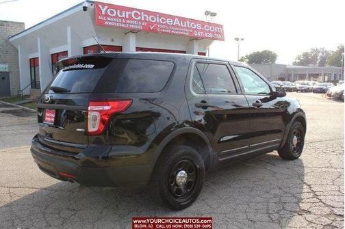 Dark Blue 2015 Ford Utility Police Interceptor AWD 4dr