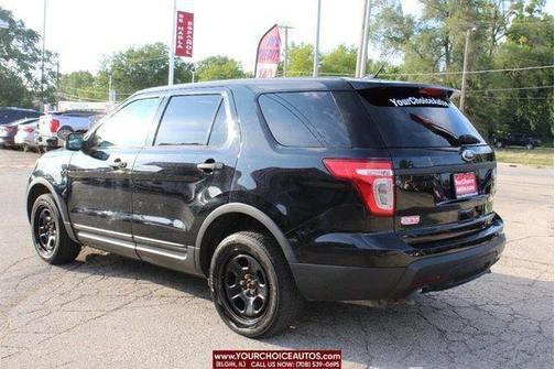 Dark Blue 2015 Ford Utility Police Interceptor AWD 4dr