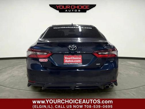 Teal 2021 Toyota Camry SE