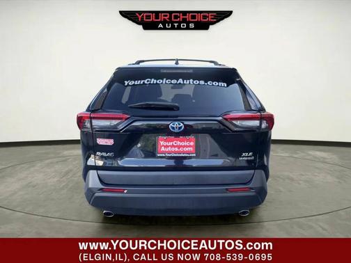 Midnight Black Metallic 2020 Toyota RAV4 Hybrid XLE