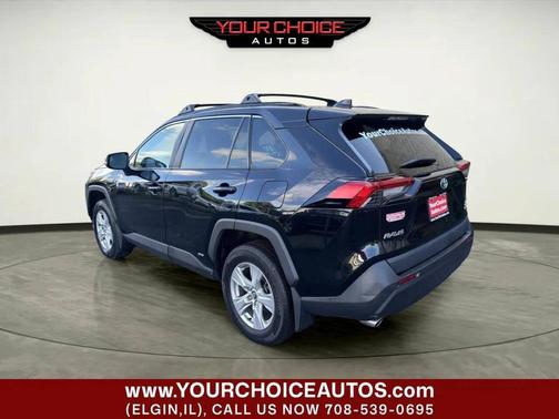 Midnight Black Metallic 2020 Toyota RAV4 Hybrid XLE