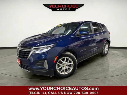 Blue 2022 Chevrolet Equinox 1LT
