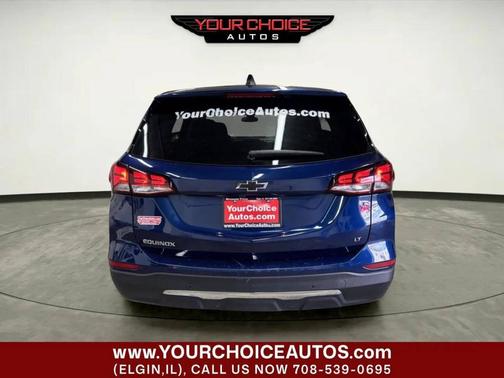 Blue 2022 Chevrolet Equinox 1LT