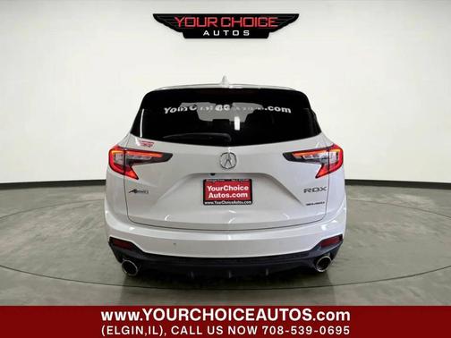 White Diamond Pearl 2019 Acura RDX A-Spec