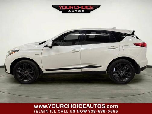White Diamond Pearl 2019 Acura RDX A-Spec