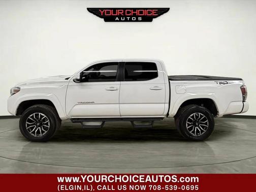 Super White 2021 Toyota Tacoma TRD Sport