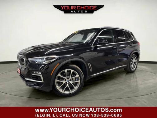 Black 2020 BMW X5 xDrive40i