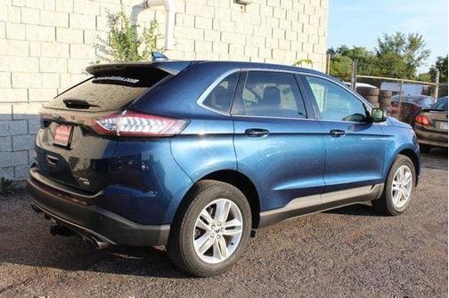 Blue Jeans Metallic 2017 Ford Edge SEL AWD