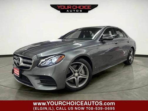 Gray 2017 Mercedes-Benz E-Class 4MATIC