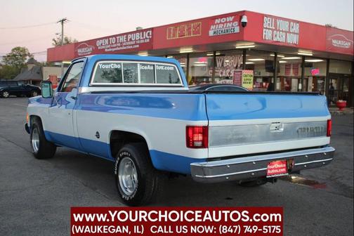 Blue 1977 Chevrolet C10/K10 Base