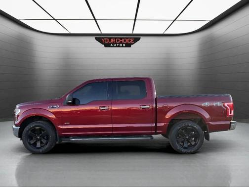 Red 2015 Ford F-150 XLT