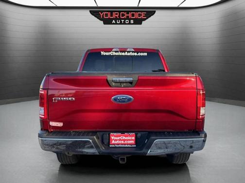 Red 2015 Ford F-150 XLT
