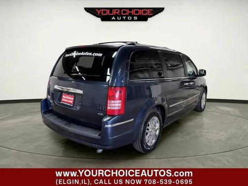 Blue 2008 Chrysler Town & Country Limited