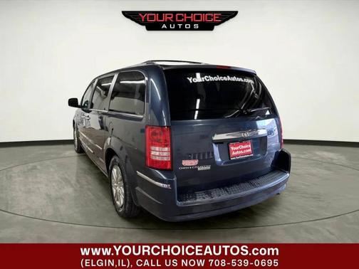 Blue 2008 Chrysler Town & Country Limited