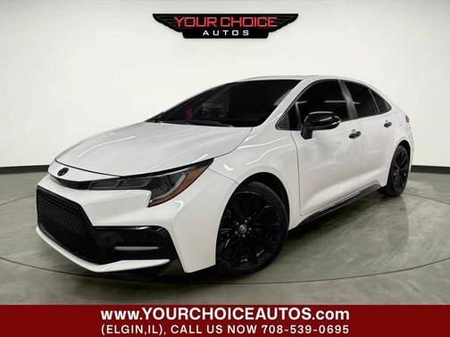 White 2022 Toyota Corolla SE