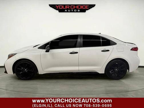 White 2022 Toyota Corolla SE