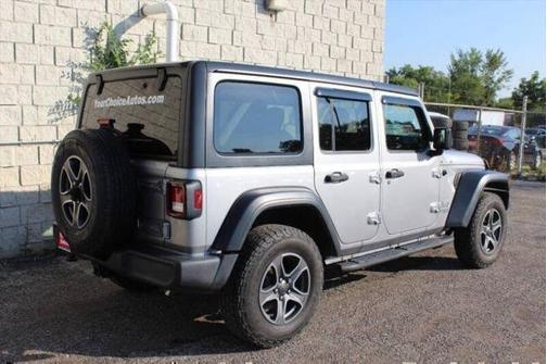 Granite Crystal Metallic Clearcoat 2018 Jeep Wrangler Unlimited Sport S 4x4
