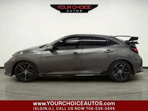Gray 2021 Honda Civic Sport