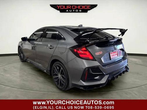 Gray 2021 Honda Civic Sport