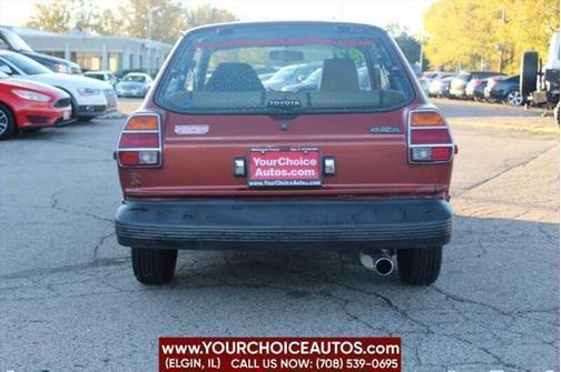 1982 Toyota Tercel Deluxe 2dr Hatchback