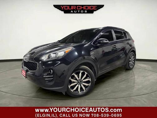 Black 2019 Kia Sportage EX