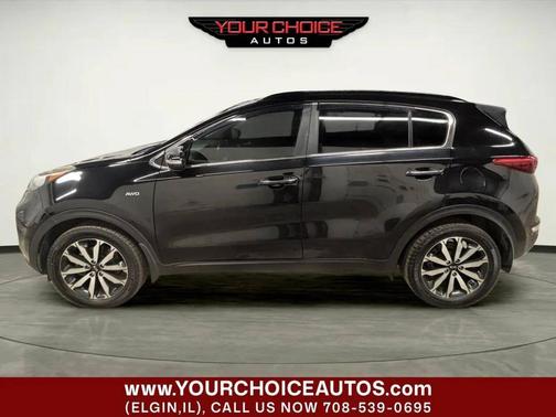 Black 2019 Kia Sportage EX