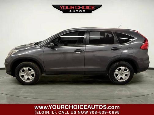 Gray 2015 Honda CR-V LX