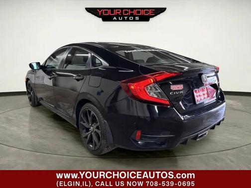 Crystal Black Pearl 2019 Honda Civic Sport
