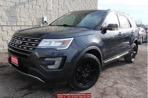 Shadow Black 2017 Ford Explorer XLT 4WD