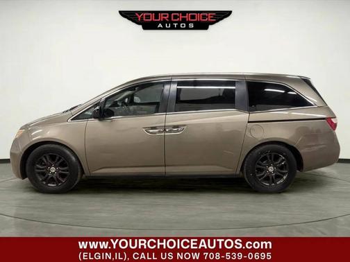 Tan 2013 Honda Odyssey EX-L