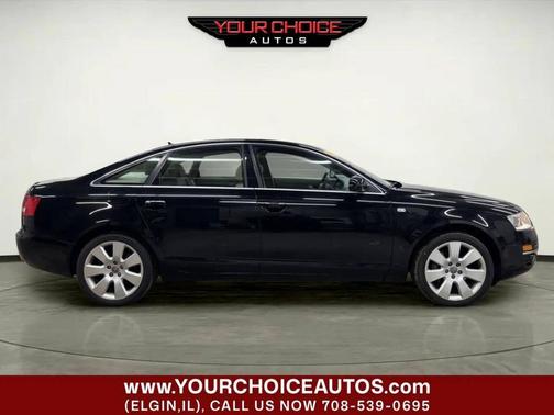 Black 2007 Audi A6 3.2 quattro