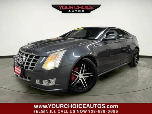 Thunder Gray ChromaFlair 2013 Cadillac CTS Premium