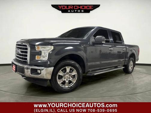Gray 2017 Ford F-150 XLT