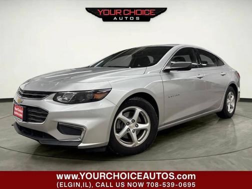 Silver Ice Metallic 2017 Chevrolet Malibu 1LS