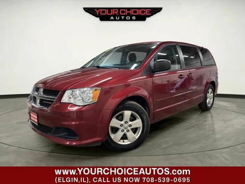 Red 2016 Dodge Grand Caravan AVP/SE
