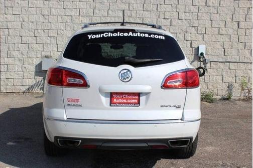 White Frost Tricoat 2017 Buick Enclave AWD 4dr Leather