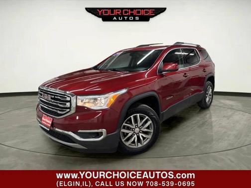 Red Quartz Tintcoat 2019 GMC Acadia SLE-2