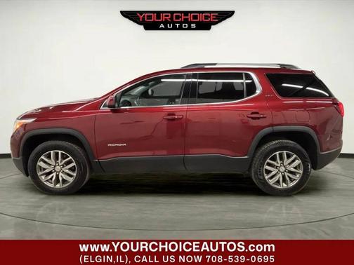 Red Quartz Tintcoat 2019 GMC Acadia SLE-2
