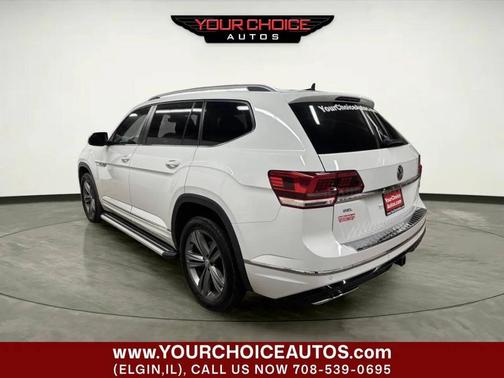 Pure White 2019 Volkswagen Atlas 3.6L SEL