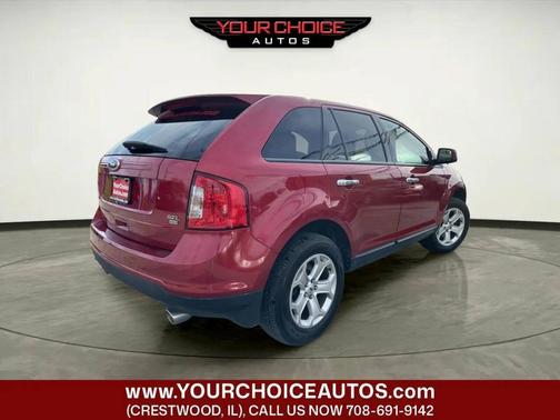 Red 2011 Ford Edge SEL