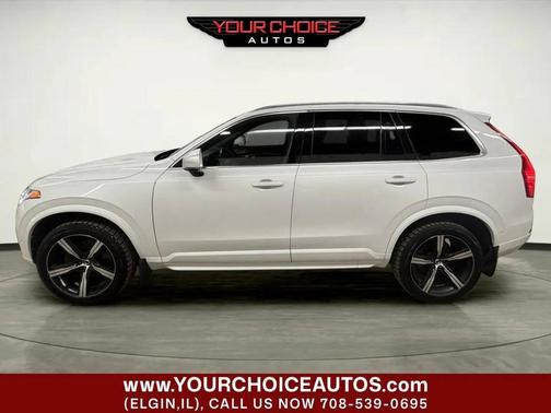 Crystal White Metallic 2018 Volvo XC90 T6 R-Design