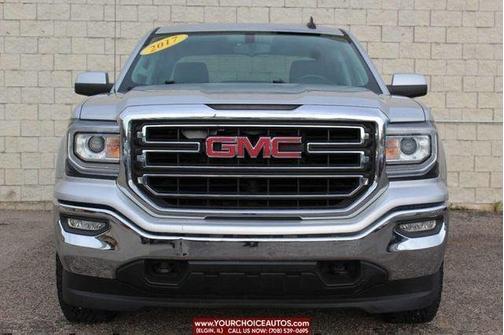 Quicksilver Metallic 2017 GMC Sierra 1500 4WD Crew Cab 153.0" SLE
