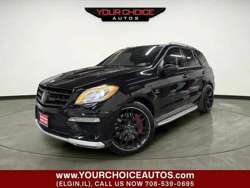 Black 2014 Mercedes-Benz M-Class 4MATIC