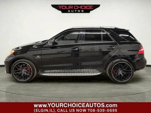 Black 2014 Mercedes-Benz M-Class 4MATIC