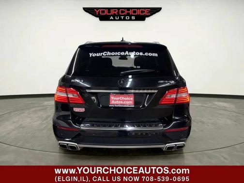 Black 2014 Mercedes-Benz M-Class 4MATIC